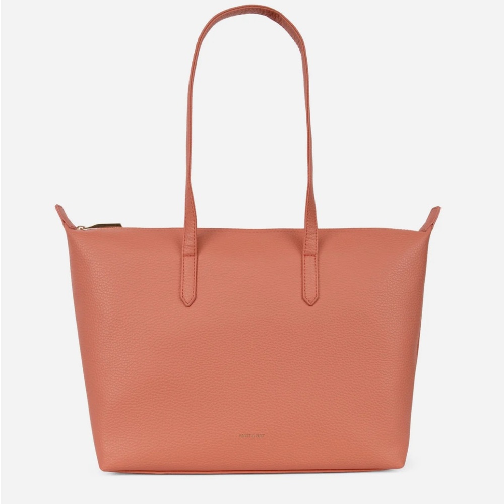 MATT & NATT Vegan Leather Rose Tote